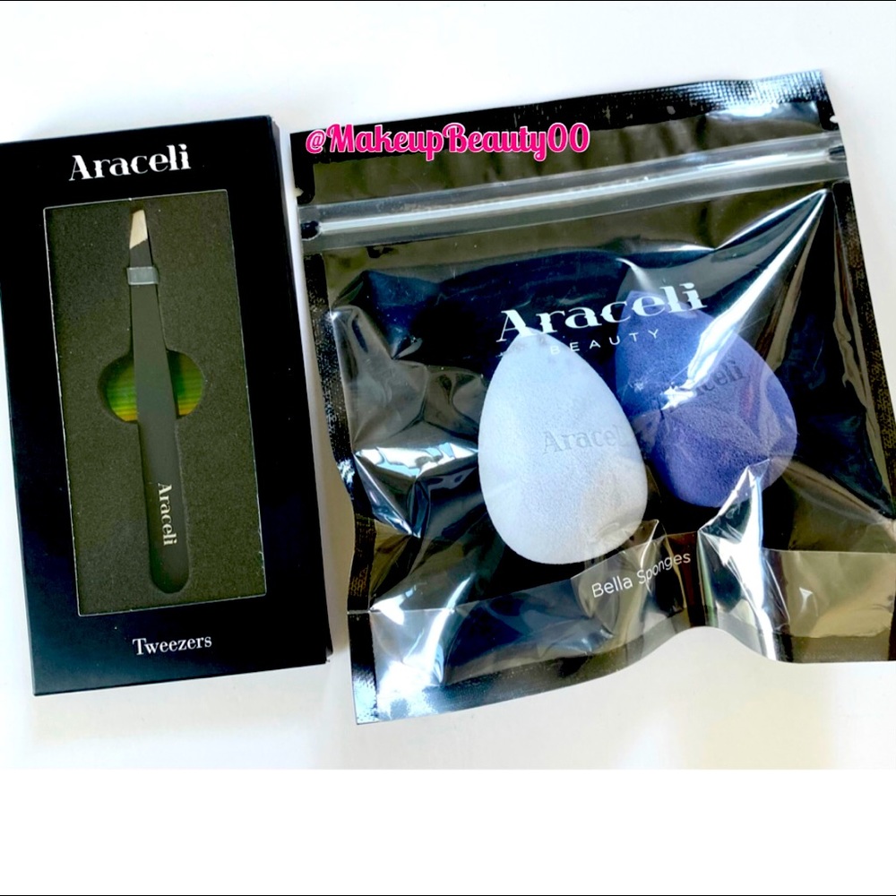 Araceli - Bella Sponge + Tweezers